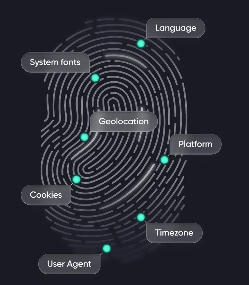 Fingerprint diagram